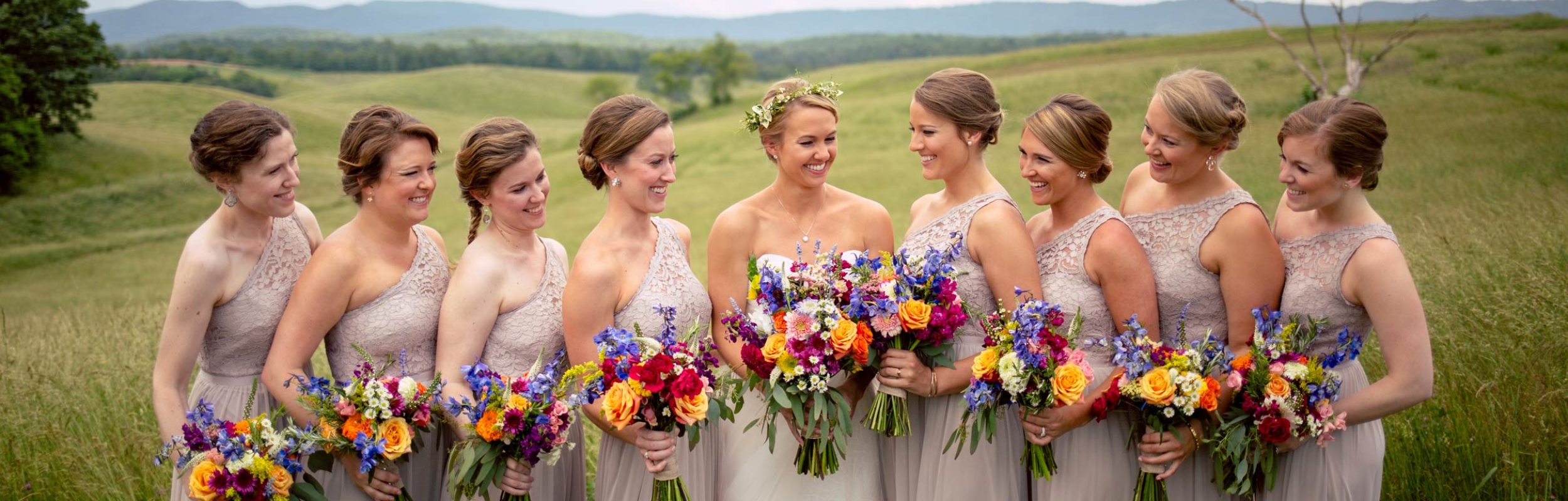 flower-vintage-bright-bridesmaids